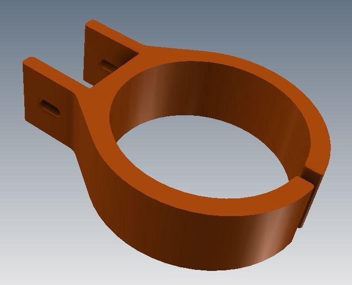 Bracket for Clippard Plastic Air Tank