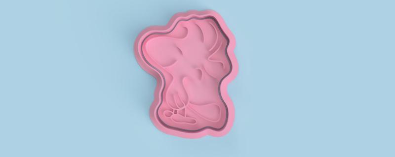 Emilio Snoopy cutter (Woodstock cookie cutter)