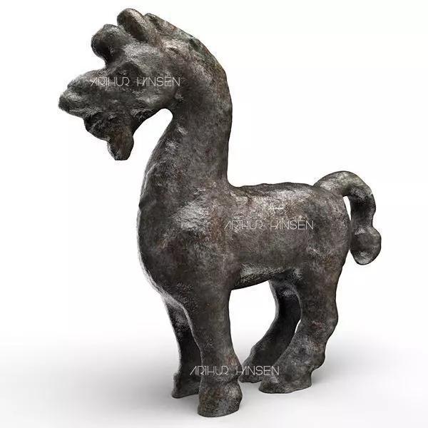 Antique Horse Figure