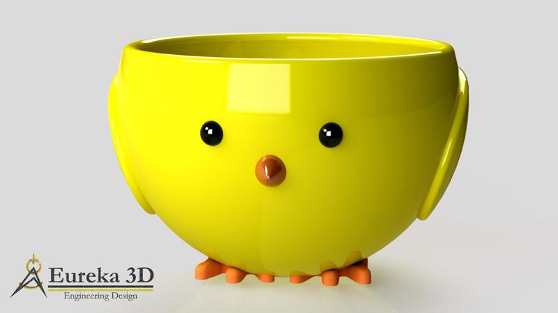 CUTE CHICKEN POT