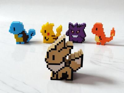 Pokemon 8-Bit-Eevee