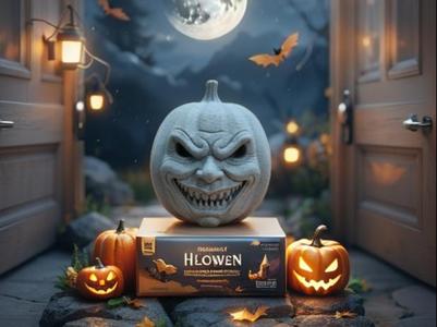Killer Clown Pumpkin