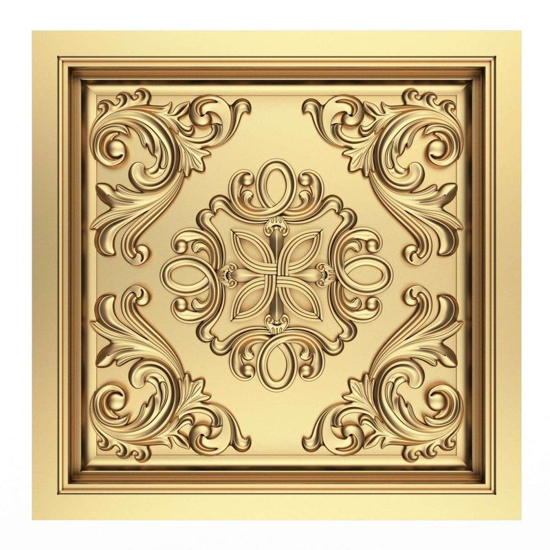 Carved Ceiling Tile 07