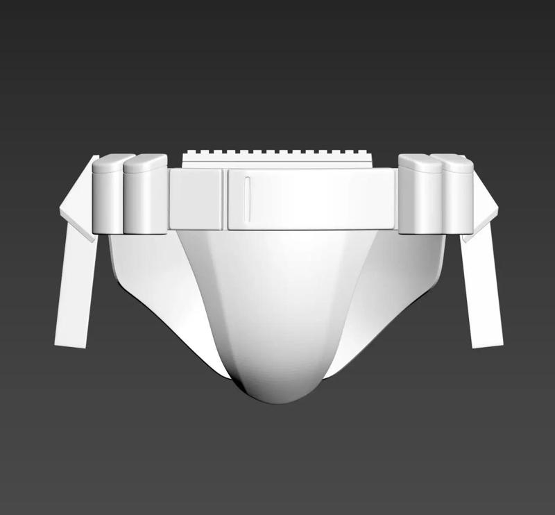 Star Wars The Rise of Skywalker Jet Trooper Belt Cod Posterior