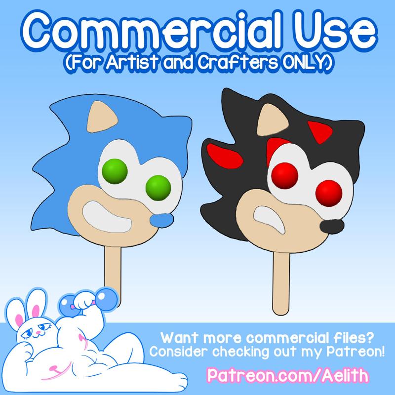 (Commercial Use is OK) Hero and Dark Melty Popsicles