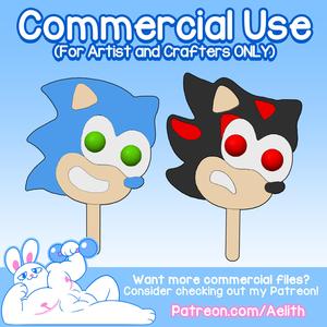 (Commercial Use is OK) Hero and Dark Melty Popsicles