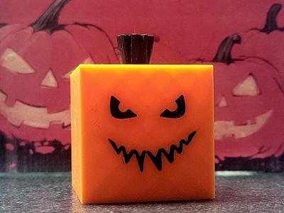 zucca halloween cubo jack o'lantern