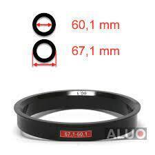 Wheel centering rings 60.1-67.1