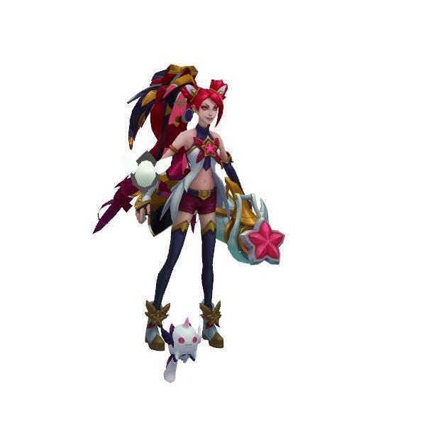 jinxs league of legend skin star guardian