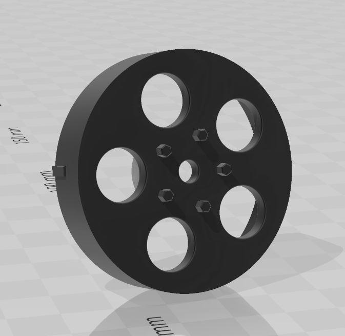 Lambo rim 1/10 for Mst