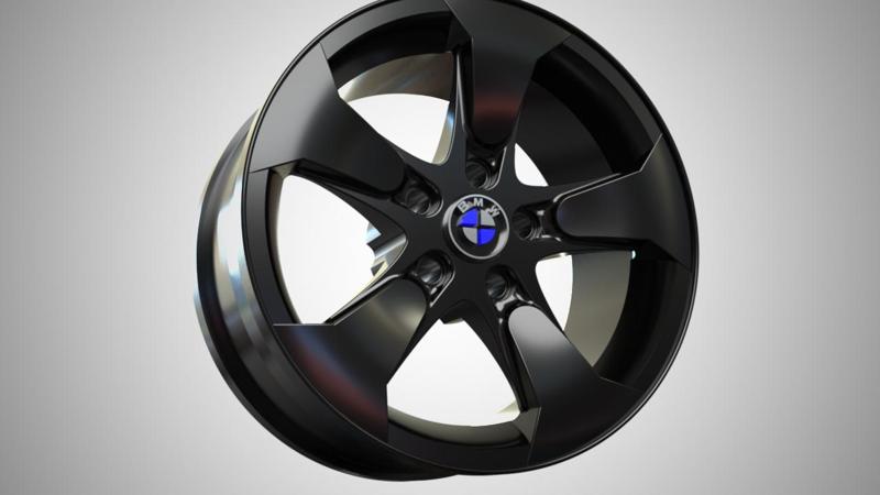BMW RIM 3D MODELING STL