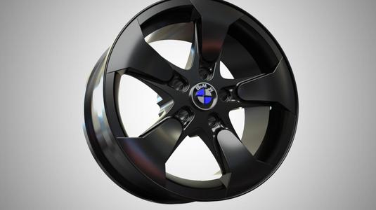 BMW RIM 3D MODELING STL