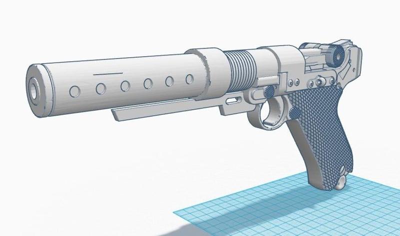 Jyn Erso Blaster Pistol