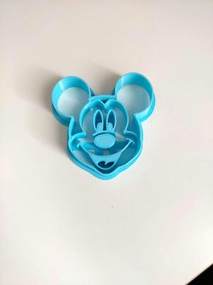 Mickey and Minnie Mouse Cookie and sugar paste cutter