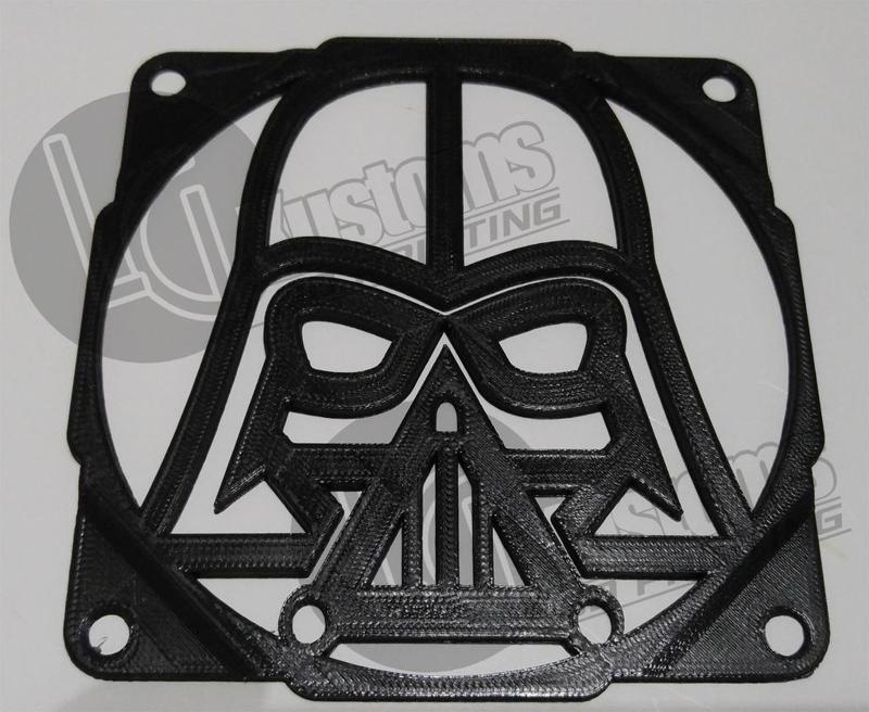 Darth Vader 120mm Fan Grill