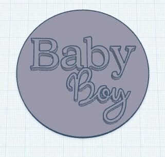 Baby Boy Cookie Cutter
