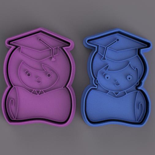 CORTANTES + ESTAMPAS EGRESADOS / GRADUATES CUTTERS + STAMPS