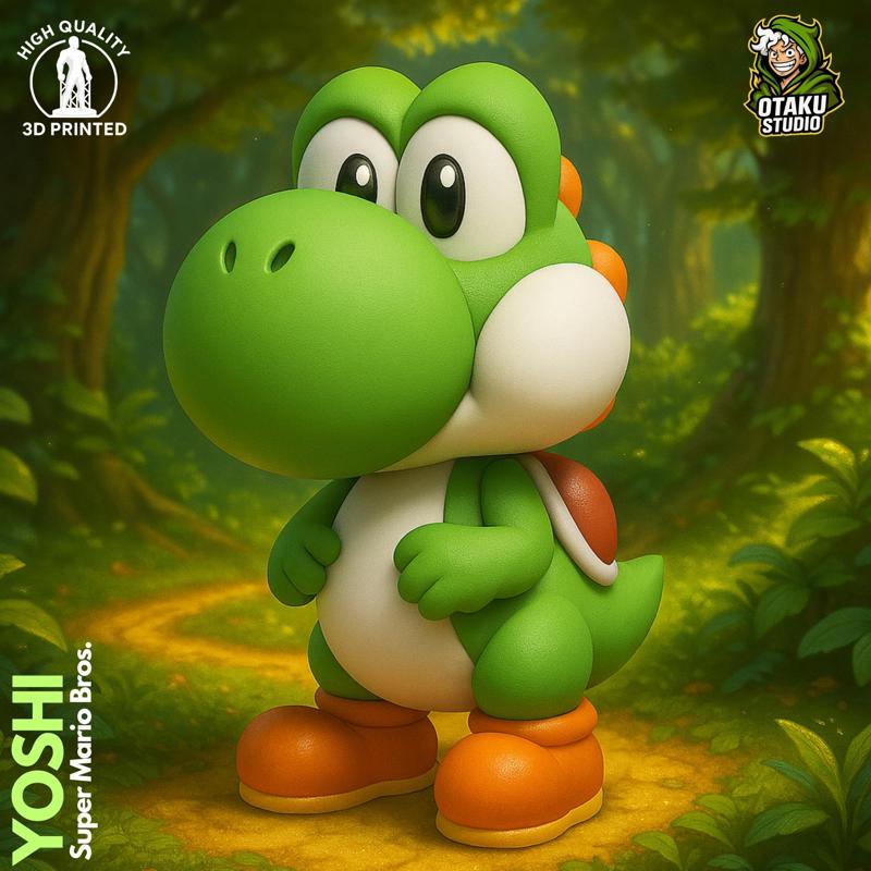 Yoshi - Super Mario Fan Art 3D Model
