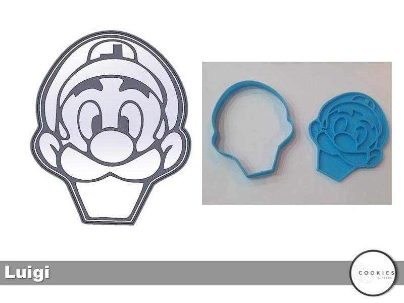 LUIGI Cookie Cutter