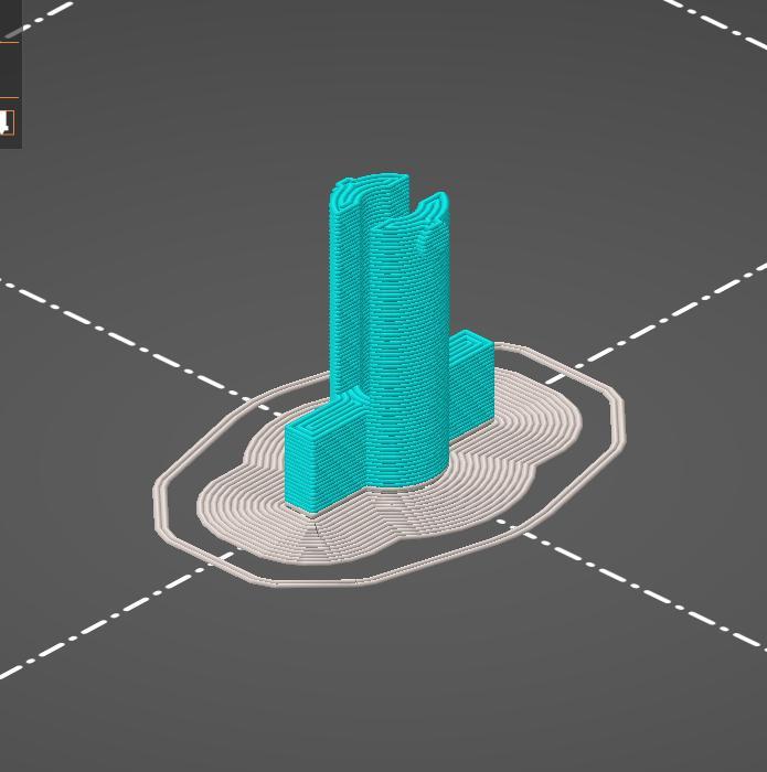 Volvo 850 V70 load cover tiny T-part