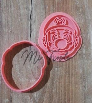 Mario Cutter and stamp