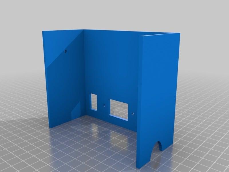 PSU Cover w/Switch and Outlet for Anet A8