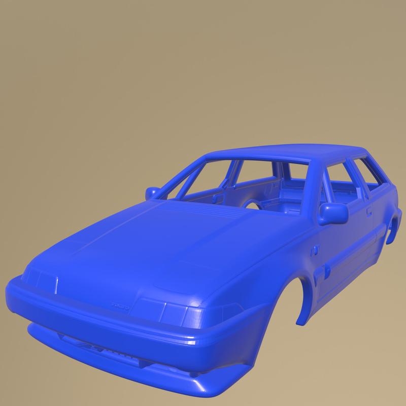 Volvo 480 1987 PRINTABLE CAR BODY