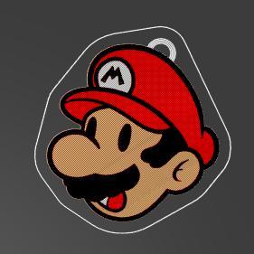 Mario Bros Keychain
