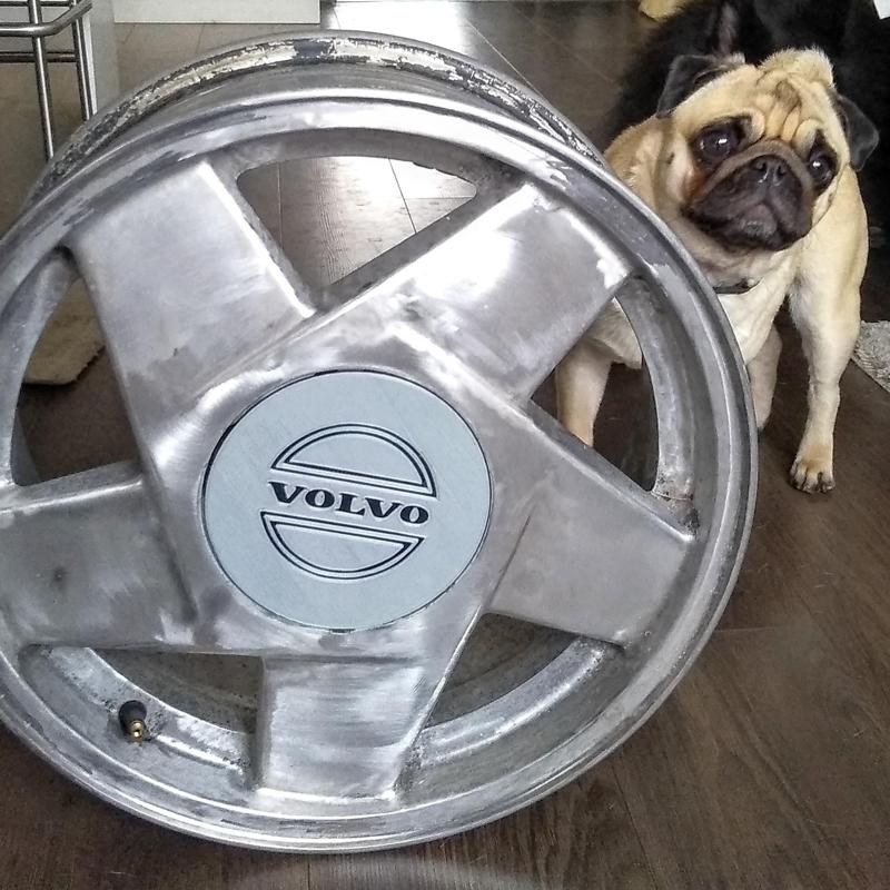 Volvo Hydra center cap to 65.1mm bore