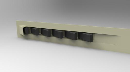 Do-335 Rear Exhaust - For Lanyu model, about 1/14.68 scale