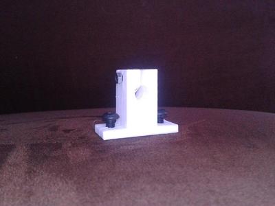 8mm Guide Rod Holder for T-Slot Aluminum Extrusion