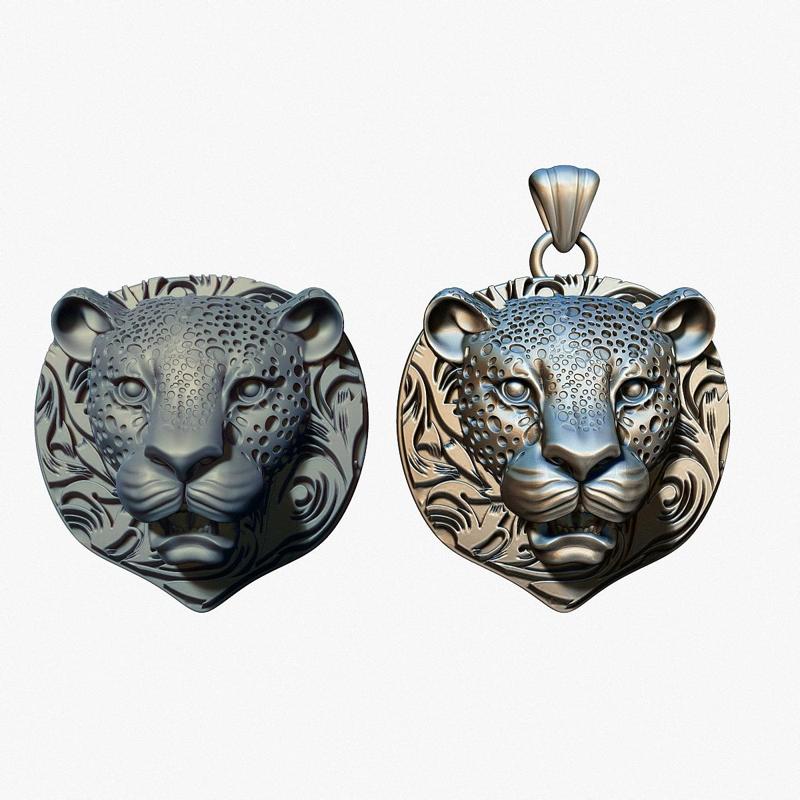 medallion Jaguar for casting