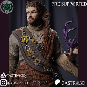 Gale - The Waterdeep Mage - Baldurs Gate 3 Miniature Collection 3D print model