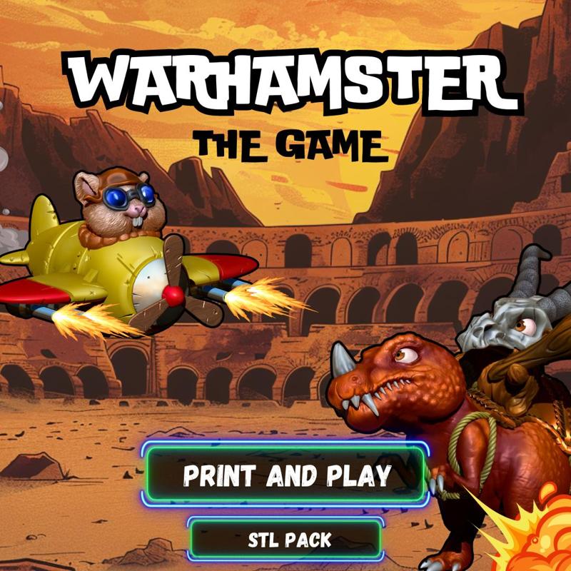 WARHAMSTER THE GAME - ALL IN PACK