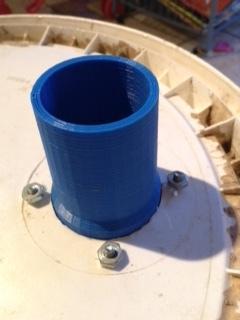 Vacuum Hose Flange - 1-1/4" 32 mm- Bride tuyau d'aspirateur