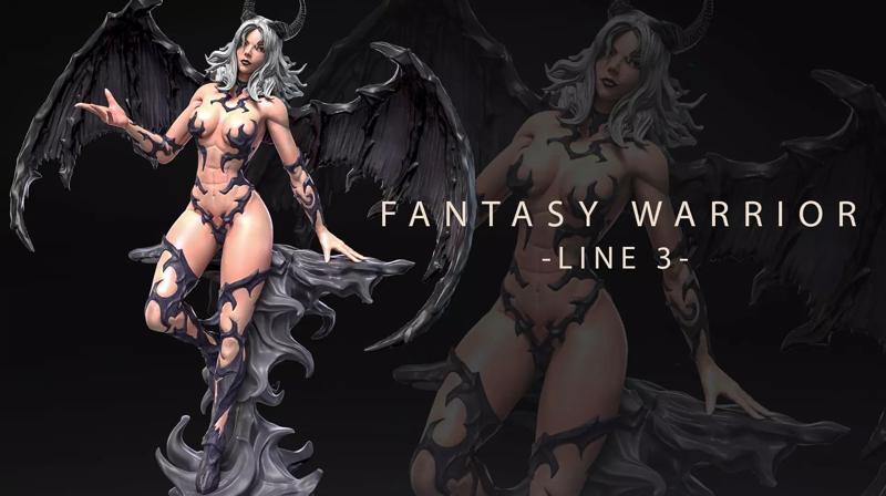 Fantasy Warrior - Line 3 - F3 -