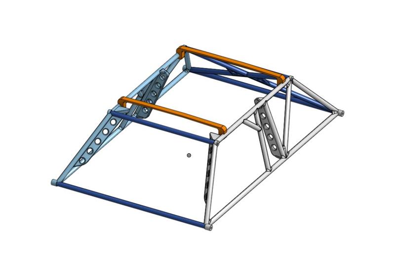 BMW E30 MST rollcage