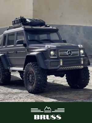 Improved Mk2 Version of - CUSTOM ROOF RACK + Thule FOR TRAXXAS TRX-6 MERCEDES G63 AMG 6X6