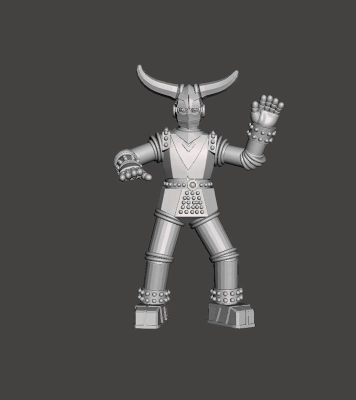 FAN ART GIANT ROBO EVIL Robo GR-2 JOHNNY SOKKO AND HIS FLYING ROBOT