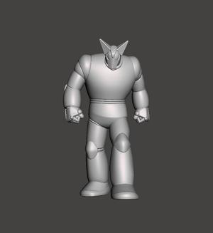 FAN ART Tetsujin 28 Gigantor BLACK OX