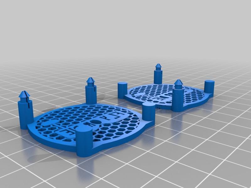 40mm Snap-on Covers Fly Or Die