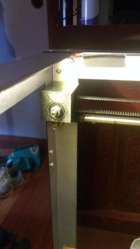 Bearing mounts for Y Axis idler pulleys