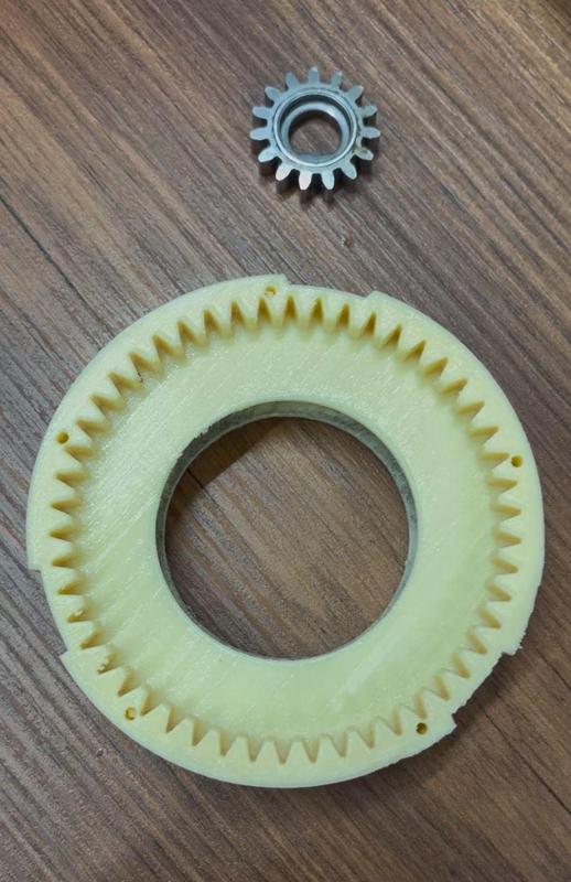 Silvercrets dough kneading machine gear