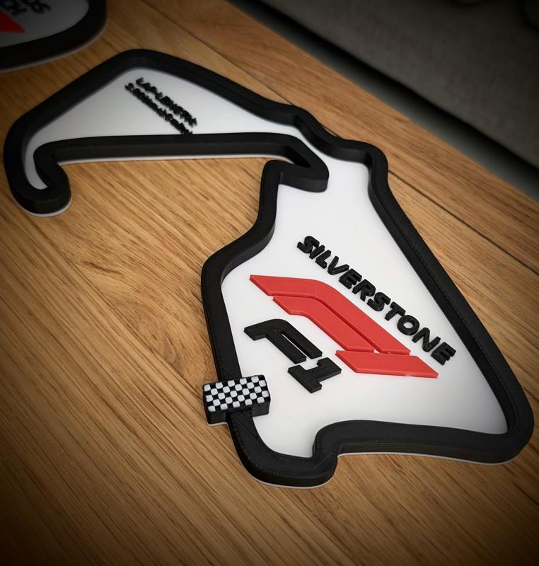 Silverstone Circuit Wall Plaque