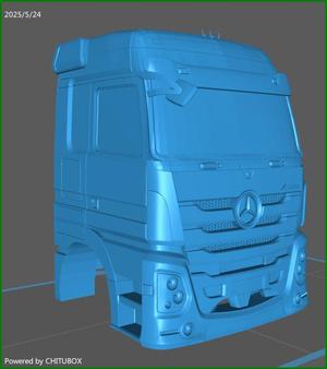 actros old tall mercedez