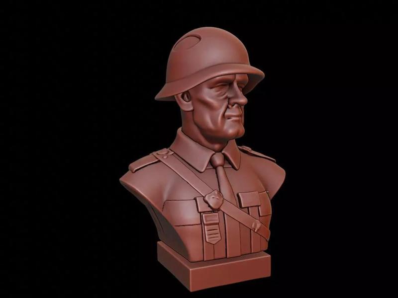 Soldier Bust