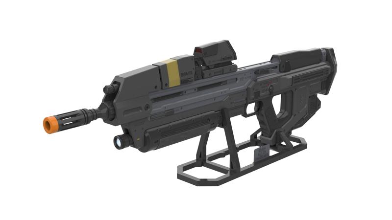 MA40 Assault Rifle - Halo - Printable 3d model - STL files