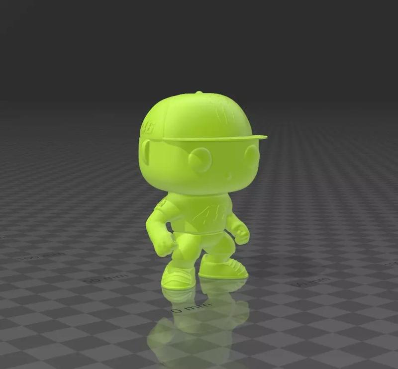 FUNKO POP VALENTINO ROSSI VR46 TSHIRT AND SHORT