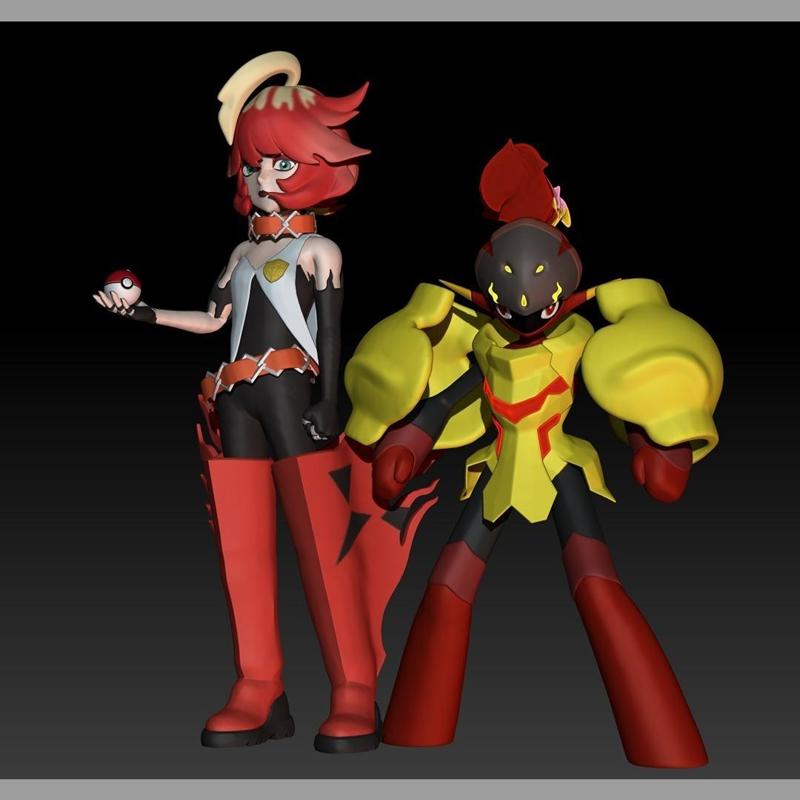 Pokemon Paldea Team Star Boss Mela