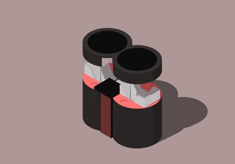 Shotgun Barrel Deck Box - TCG, Pokémon, magic the gathering, Yu-Gi-Oh, 100+ sleeved cards,